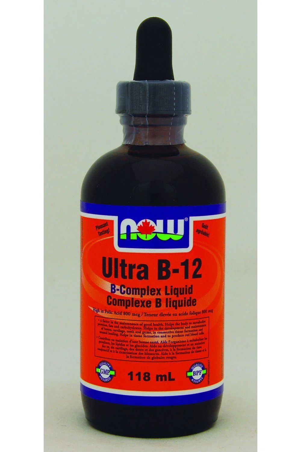 NOW - Ultra B12 5000mcg, 118ml - Image 2