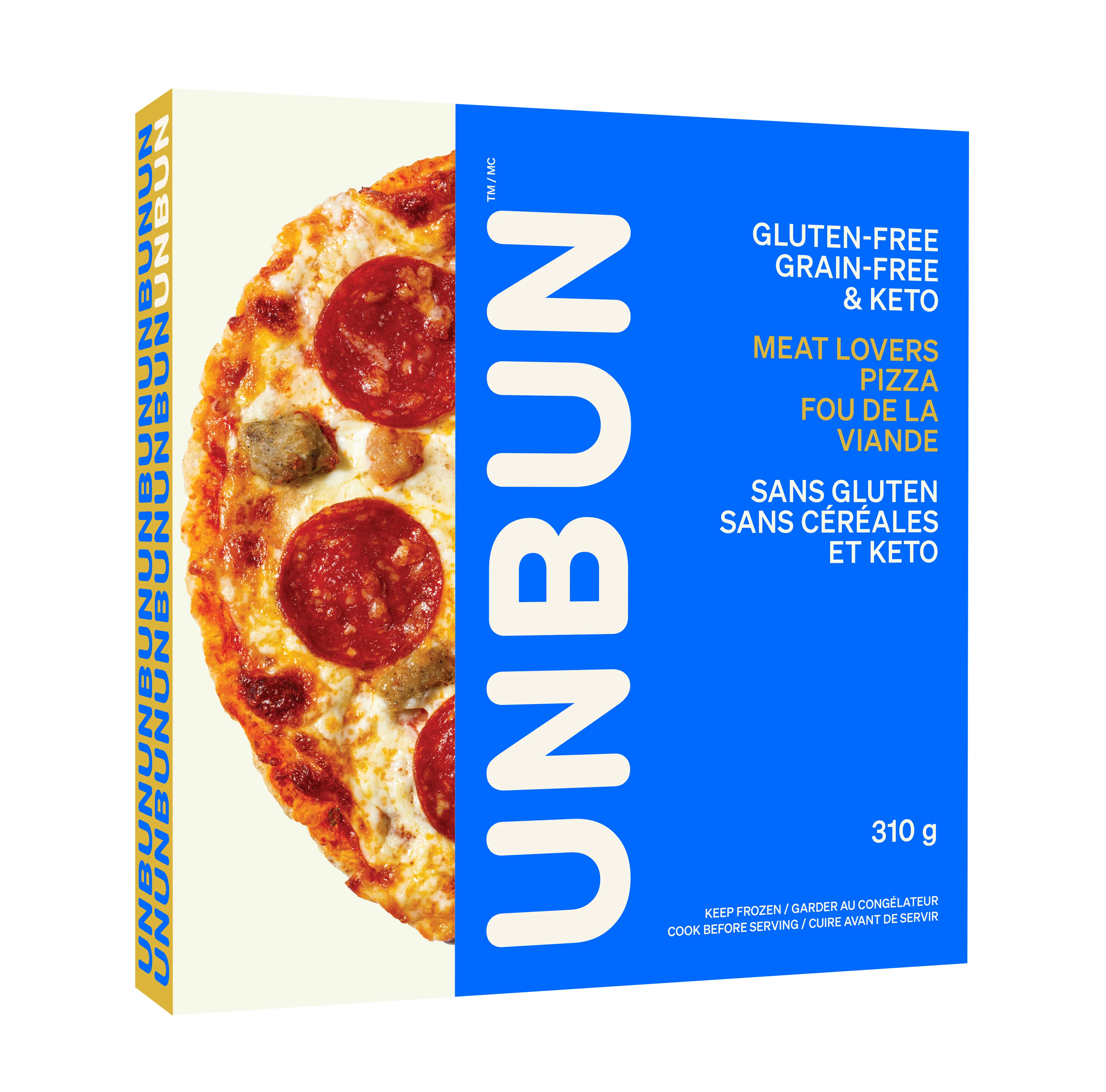 Unbun - UnPizza, Meat Lovers, 310 g