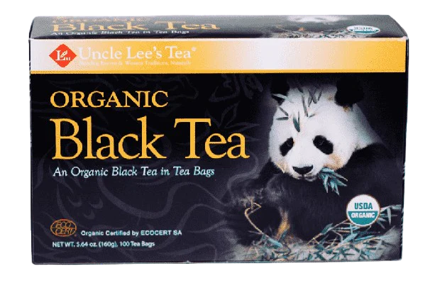 Uncle Lee's - Organic Black Tea, 100 Count