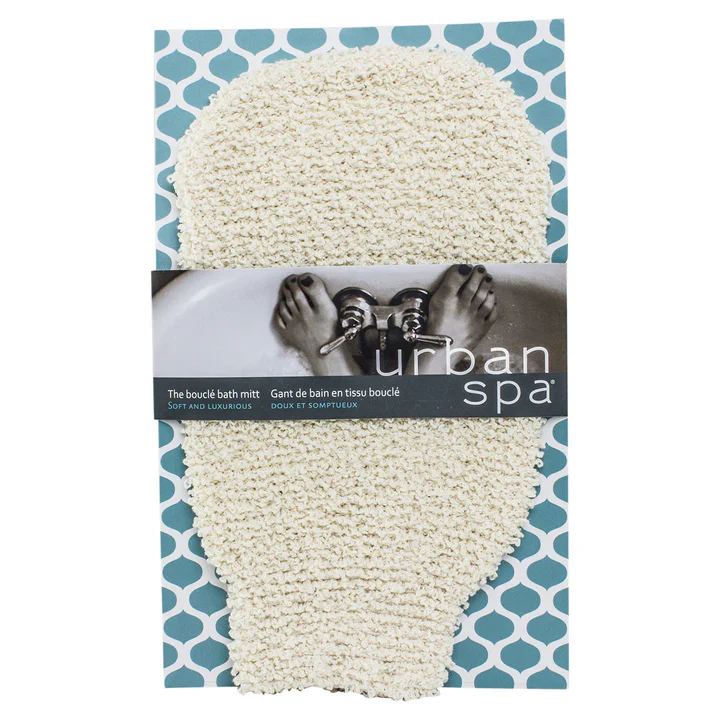 Urban Spa - Boucle Bath Mitt, Each