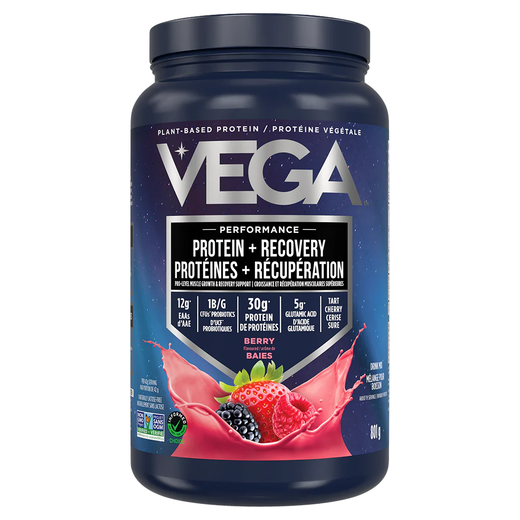 Vega - Protein + Recovery - Berry, 800 g