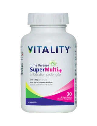 Vitality Products - Time Release Super Multi+, 30 Tablets