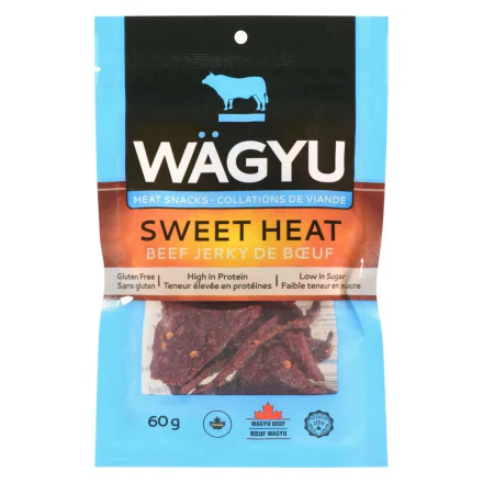 Wagyu - Beef Jerky - Sweet Heat, 60 g