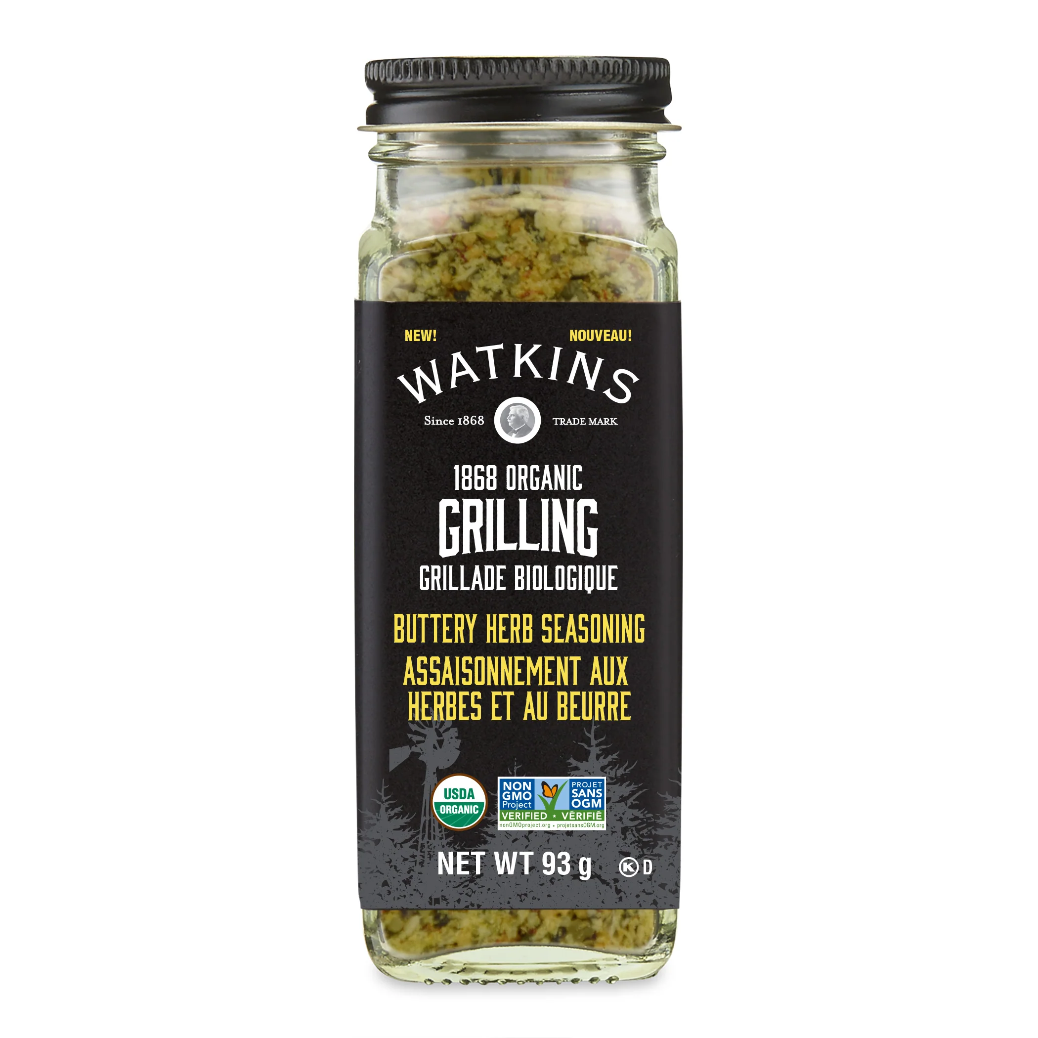 Watkins - Organic Buttery Herb Seasoning, 93 g