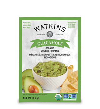 Watkins - Organic Dip Mix, Guacamole, 18g