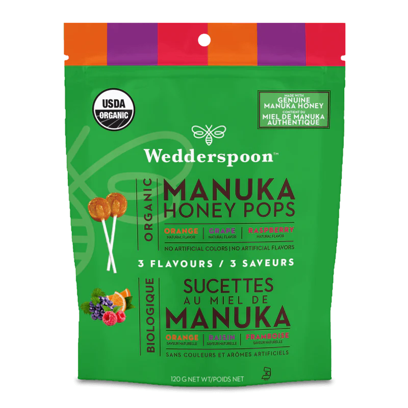 Wedderspoon - Manuka Honey Pops - 120 g