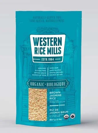 Western Rice Mills - Organic Brown Jasmine Rice, 907 g