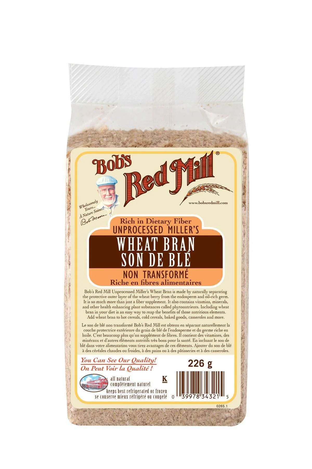 Bob's Red Mill - Wheat Bran, 226 g - Image 4