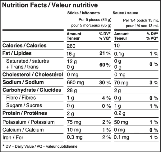 Wholly Veggie - Plant Based Mozz Sticks, 250 g - Image 2