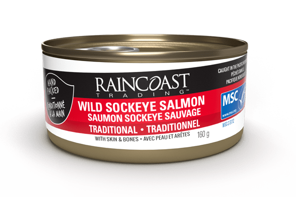 Raincoast Trading - Wild Sockeye Salmon, 160 g