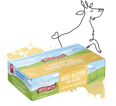 Woolwich Dairy - Goat Butter - Salted, 250 g