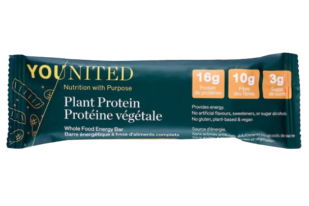 Younited - Protein Energy Bar - Crunchy Peanut Butter Cup, 60 g