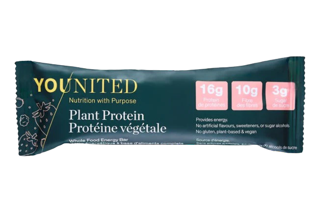 Younited - Protein Energy Bar - Summer Berries, 60 g