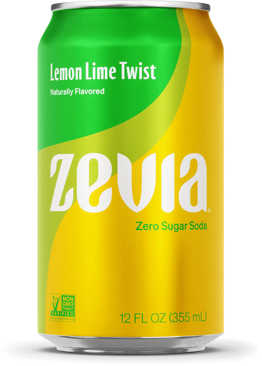Zevia - Lemon Lime Twist, 354 mL